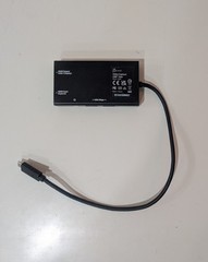 j5create 6-Port USB-C Hub Black (JVA01)