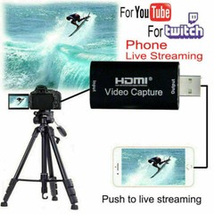 1 HDMI to USB Video Capture Card 1080P Recorder Phone Game Video Live Streaming