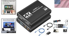 Universal Compatibility USB Capture Card – Real-time Preview