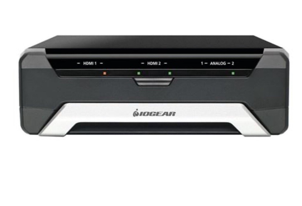 IOGEAR Upstream Pro Dual Video Capture Adapter – NEW -open box
