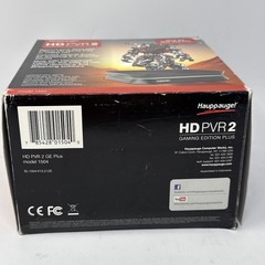Hauppauge! HD PVR 2 (Personal Video Recorder) – Gaming Edition Plus (Model 1504)