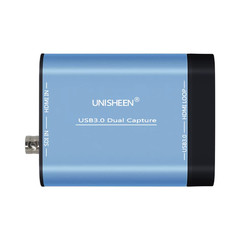Hot-Sale 2 Channel SDI HDMI VIDEO CAPTURE Card Box USB3.0 60FPS FPGA Grabber Don