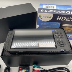 ClearClick HD Video Capture Box Ultimate 2.0 HDMI Recorder VHS To Digital 7″ LCD