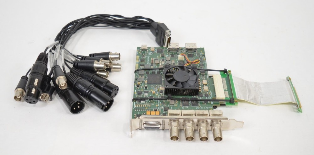 BlackMagic Design BMDPCB211C Decklink 4K Extreme Card w/ Breakout Cable + Riser