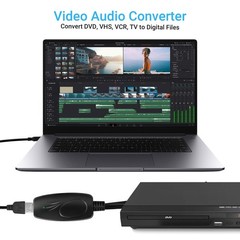 Video Capture Card, USB 2.0 Audio Video Capture Card, VHS VCR TV to DVD Conve…