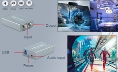 Video Capture Card USB 2.0, RCA to USB Video Capture , Digital Video Converter