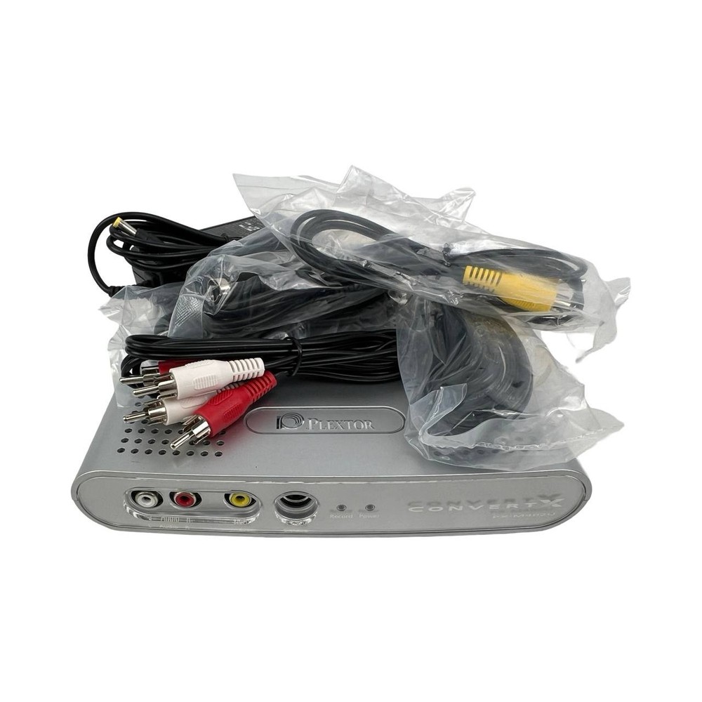 Plextor ConvertX PX-M402U USB Digital Video Capture Recorder Converter Open Box