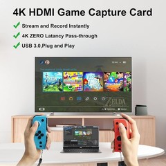 Universal Compatibility USB Capture Card – Real-time Preview