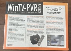 Brand New-Hauppauge WIN TV WinTV-PVR USB2 949 Personal Video Recorder System