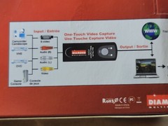 Diamond Multimedia VC500 USB 2.0 One Touch VHS to DVD Video Capture Device