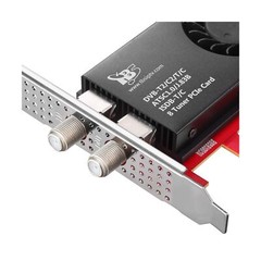 TBS 6209se DVB-T2/ C2/ T/ C/ ISDB-T Octa PCIe Digital TV Tuner Card for PC / …