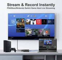 4K HDMI Full HD 1080P 60FPS USB Cam Link Game Audio Streaming Video Capture Card