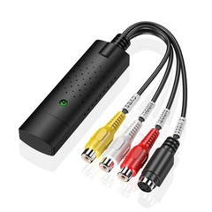 USB 2.0 Audio Video VHS VCR TV to DVD Converter Capture Card Device Adapter US