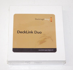 SEALED New Blackmagic Design DeckLink Duo BDLKDUO Video Editing Capture Card