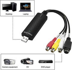 High-Quality VHS to USB Video Converter – 720p Capture for All Operating Systems