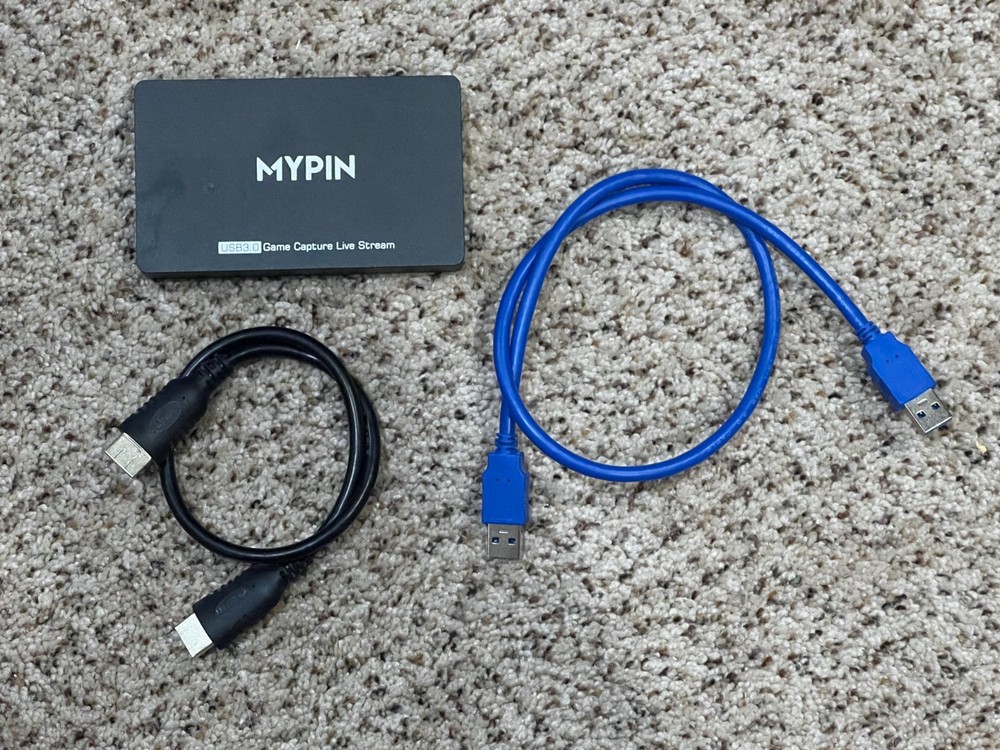 MYPIN HDMI to USB3.0 HDR 4K Capture Card for Live Streaming, Capture 1080P@60fps