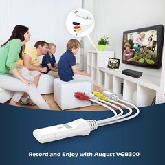 Universal USB Video Capture Card – VHS to Mac & PC Recording – User-Friendly