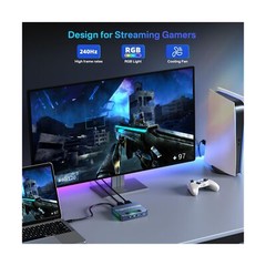 ACASIS 4K60fps Video Capture Card for Streaming and Gaming, VRR Support, Exte…