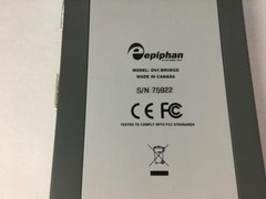 EPIPHAN VGA PRINTER MODEL DVI BRIDGE (AC ADAPTER NOT INCLUDED)