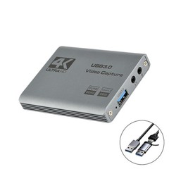 Aluminum Alloy Video Capture Card 1080P 60Hz Cycle off Wide Compatibility