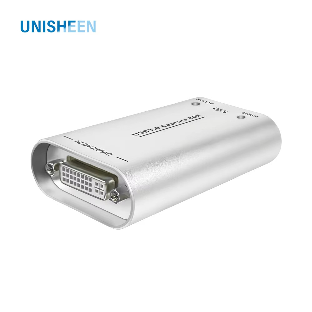 Portable USB 60FPS SDI HDMI VIDEO CAPTURE Card Box Grabber Dongle Adapter TYPE C