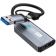 Real-Time USB/USB C 3.0 Capture Card for Streaming Gaming