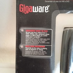 Gigaware VHS-to-DVD Converter 25-1141 -Brand New – Open Box
