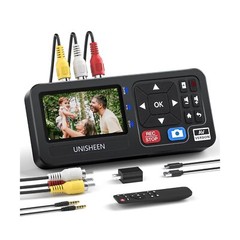 Universal VHS to Digital Converter – Capture and Convert Analog Video from VC…