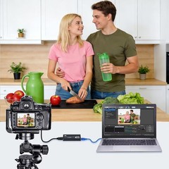 HDMI&USB3.0 Video Capture Card for Live Streaming Game Record Consoles/TVs/PCs