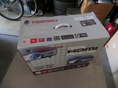 BRAND NEW VISION MAX HD 3K LCD DIGITAL HDMI PROJECTOR VISIONMAX NIB