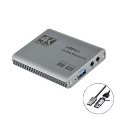 Aluminum Alloy Video Capture Card 1080P 60Hz Cycle off Wide Compatibility