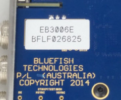 Bluefish Epoch Neutron Card EB3006E 4k SDI Video w/ LTC I/O / RS-422