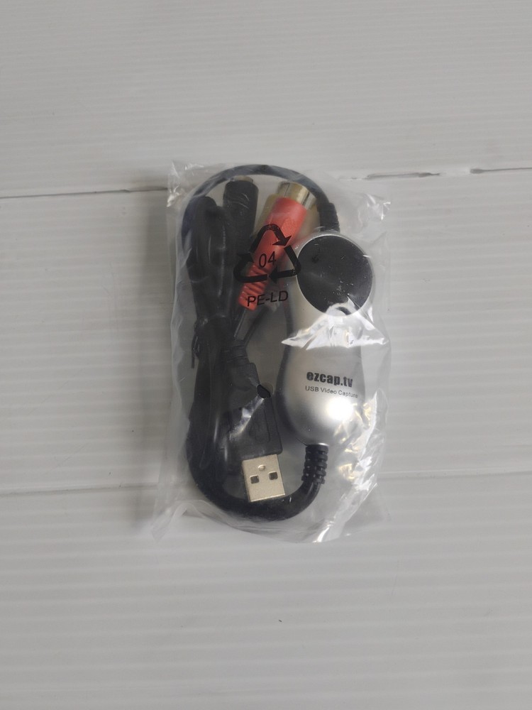 GENUINE EzCAP 116 USB2.0 Video Capture Digital Video Editing -Support Win 7/8/10
