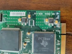 EMUZED ATDL-01-000 MS-8604 ver1.10 PCI Capture Card w/Serial Port
