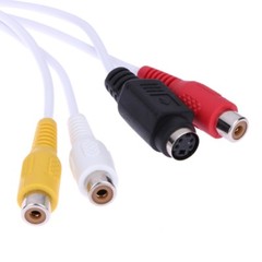 USB 2.0 Video Audio Capture Card Adapter VHS DVR DVD Converter to Windows PC