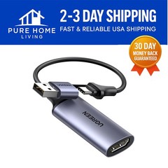 High-Speed 4K HDMI Capture Card – Versatile USB-A/USB-C for Gamers & Educators