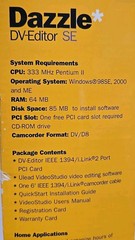 Dazzle DV-Editor DM-6200 Video Capture Card Firewire IEEE 1394 Adapter Transfer
