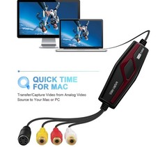 VHS TO Digital Converter, USB Video Capture Card, Video Capture Device, RCA T…