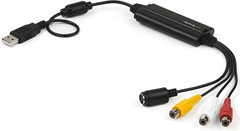 Startech.Com USB Video Capture Adapter Cable – S-Video/Composite to USB 2.0 SD V