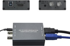 ATCCPYDM S2U-L HDMI SDI Dual Output Capture Card Black USB 60FPS Live Streaming