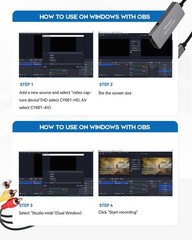Professional VHS to Digital Converter with 4K HDMI Support – Effortless Setup
