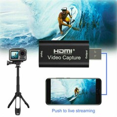 HDMI to USB Video Capture Card 1080P Recorder Phone Game Video Live Streaming US