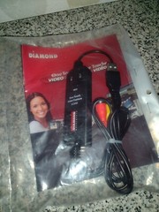 Diamond VC500 USB 2.0 One Touch VHS to DVD Video Capture Device.