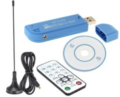 USB DVB-T TV DAB FM Radio Tuner Stick SDR Receiver For Windows PC
