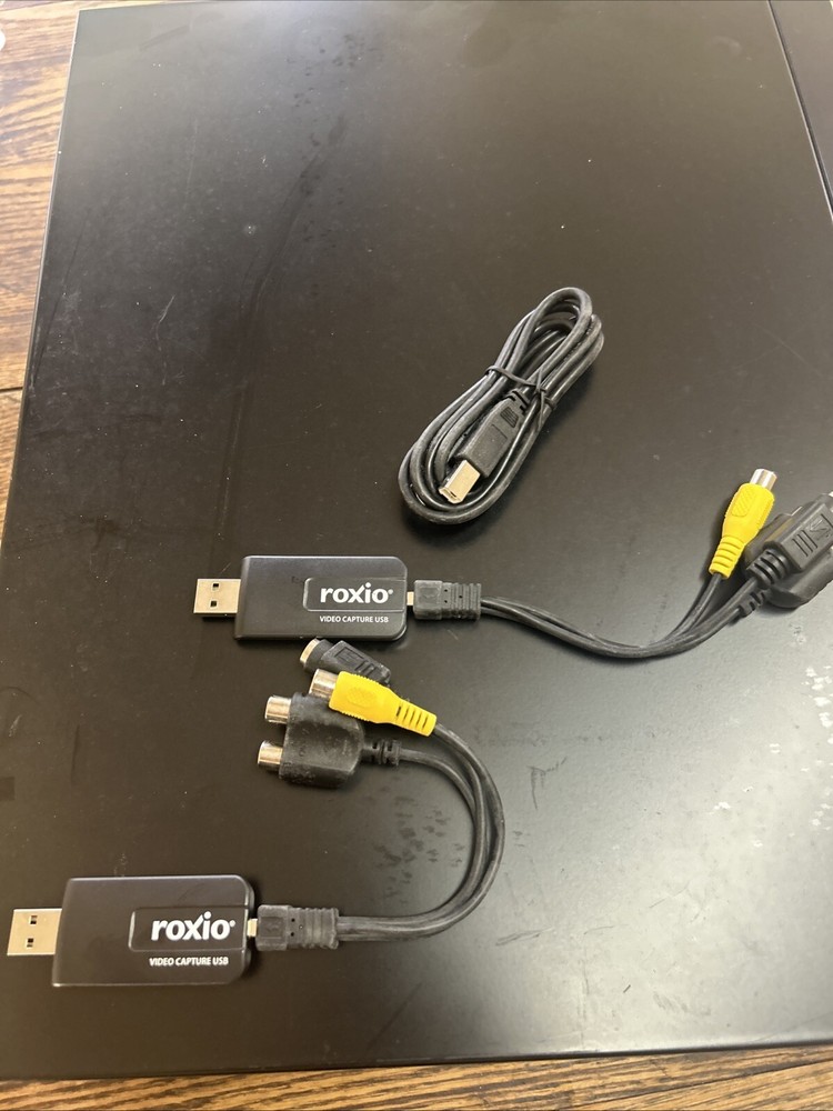 Roxio Video Capture USB UB315-E for Converting VHS VCR to Digital Format PAIR
