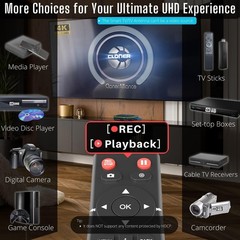 ClonerAlliance UHD Pro, 4K Video Recorder, HDMI Capture DVR with H.265/H.264 …
