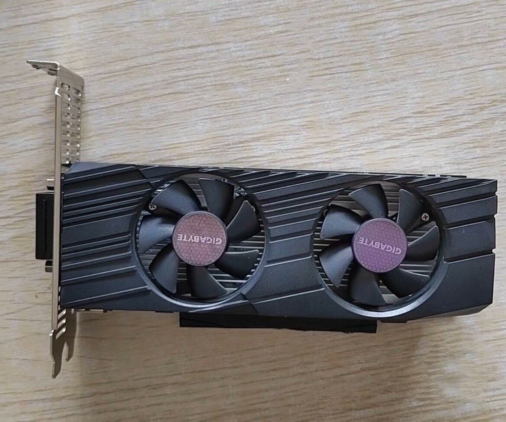 GIGABYTE GeForce GTX1650 4GB GDDR6 LP 896SP Graphics Video Card DP DVI HDMI