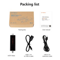 4K UHD TV Tuner ATSC 3.0/1.0 TF USB DVR PVR HDTV Digital TV Receiver Home Car US