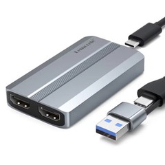 4K Video Capture Card HDMI Input Output 4k 30Hz Game Recording for PS4/5