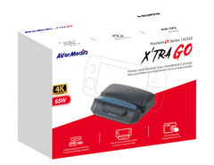 AverMedia GC515Black X’TRA Go Capture Dock handheld records up to 4K 30 FPS